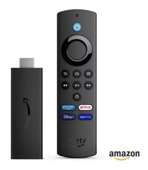 Fire Tv Stick Lite Full Hd Streaming Com Controle Por Comando De Voz E Alexa (prime + Pix)
