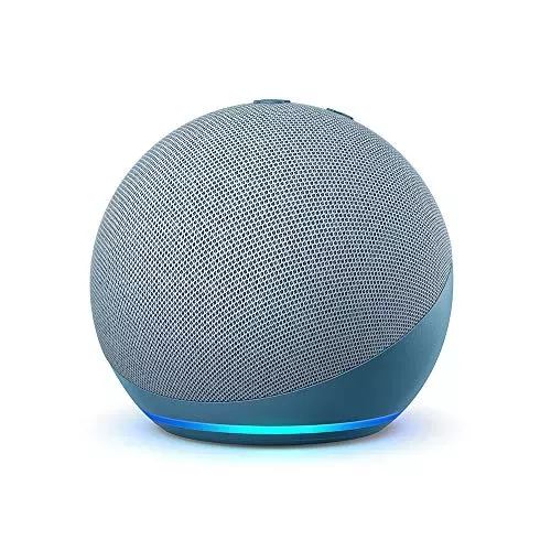 Echo Dot 4 Gerao Smart Speaker Com Alexa - Cor Azul
