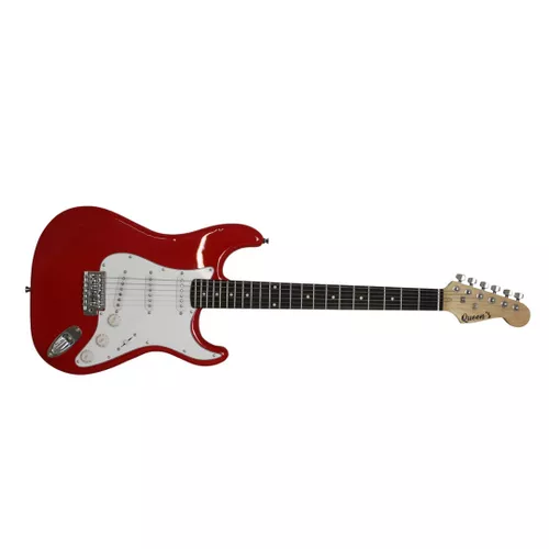 Guitarra Eltrica Vermelha/branca Queens