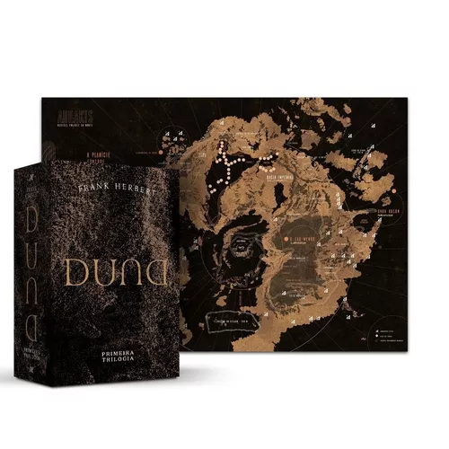 [ame R$ 56] Box Duna: Primeira Trilogia - 1 Ed.