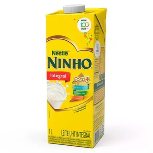 Leite Integral Uht Ninho Forti+ Vitaminado 1 L
