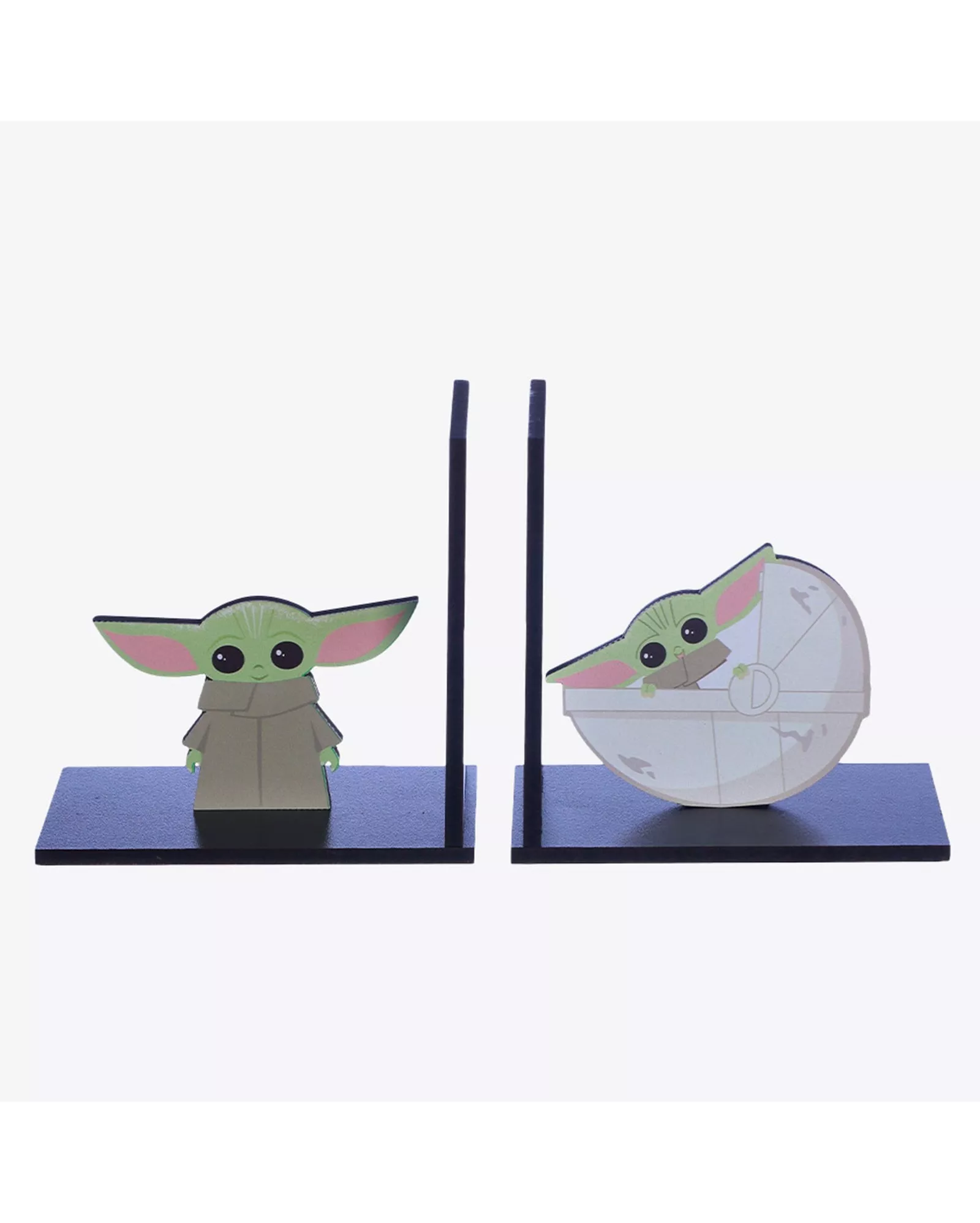 Aparador De Livros Baby Yoda Verde | Star Wars