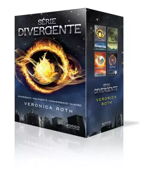 Box Livros Divergente Veronica Roth