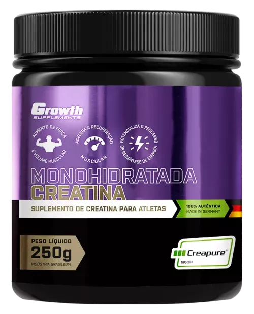 Creatina (250g) (creapure) - Growth Supplements