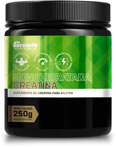 Creatina Monohidratada 250g - Growth Supplements