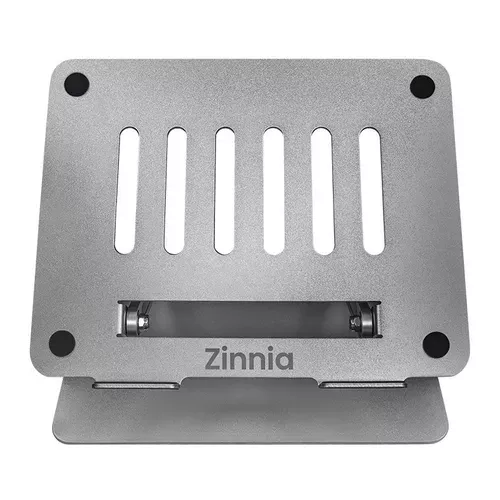 Base Para Notebook Zinnia Krabi, Ate 15.6 Pol, Aluminio, Prata, Zno-krbi-al01