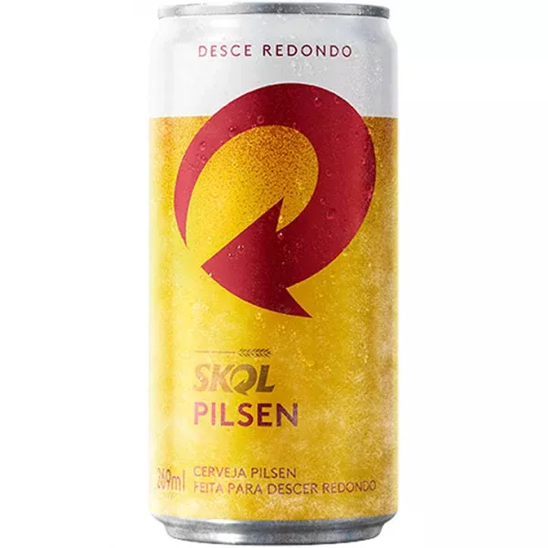 Cerveja Skol Pilsen 269ml