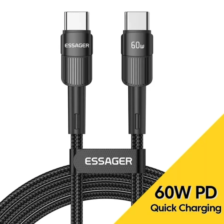Cabo Usb Tipo C Essager - 2 Metros