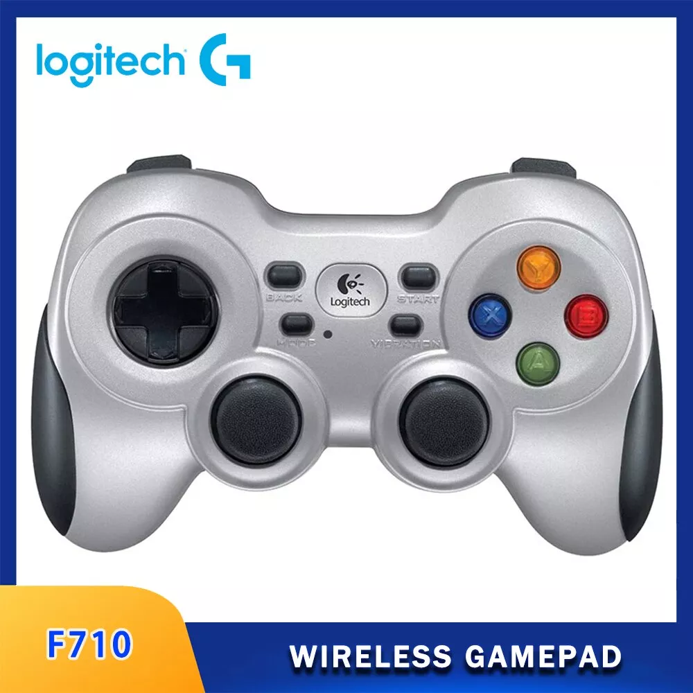 Controle Logitech F710 Gamepad Sem Fio, 2.4 Gh