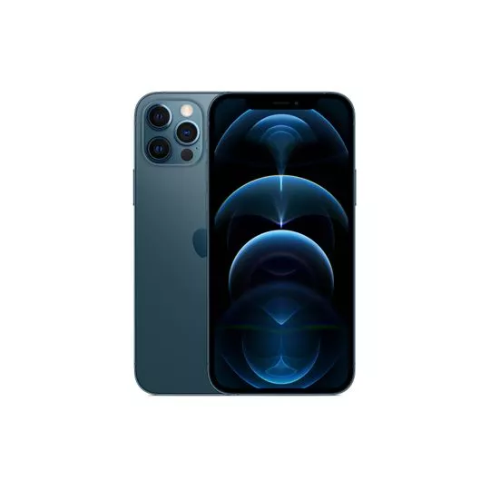 Iphone 12 Pro Apple Azul Pacfico 256gb Desbloqueado - Mgmt3bz/a