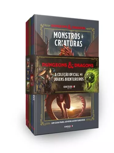 Super Kit Dungeons & Dragons: 5 Livros Ilustrados Em Edio Capa Dura