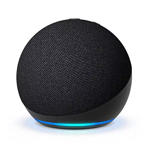 Novo Echo Dot 5 Gerao | O Echo Dot Com O Melhor Som J Lanado | Cor Preta