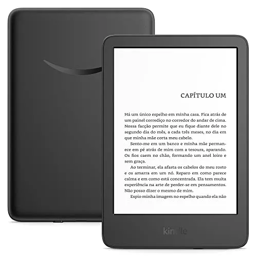 Novo Kindle 11 Gerao (lanamento 2022)  Mais Leve, Com Resoluo De 300 Ppi E O Dobro De Armazenamento - Cor Preta