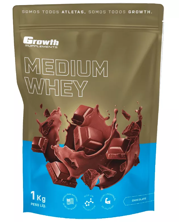 Medium Whey Protein (1kg) - Growth Supplements