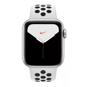 Apple Watch Nike+ Series 5 (gps + Cellular, 40 Mm) - Caixa De Alumnio Prata - Pulseira Esportiva Nike Preto / Cinza