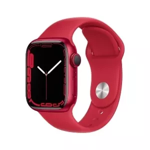 Apple Watch Series 7 (gps, 41mm) - Caixa De Alumnio (product)red - Pulseira Esportiva (product)red