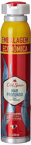 Desodorante Spray Antitranspirante Old Spice Mar Profundo 120g/200ml