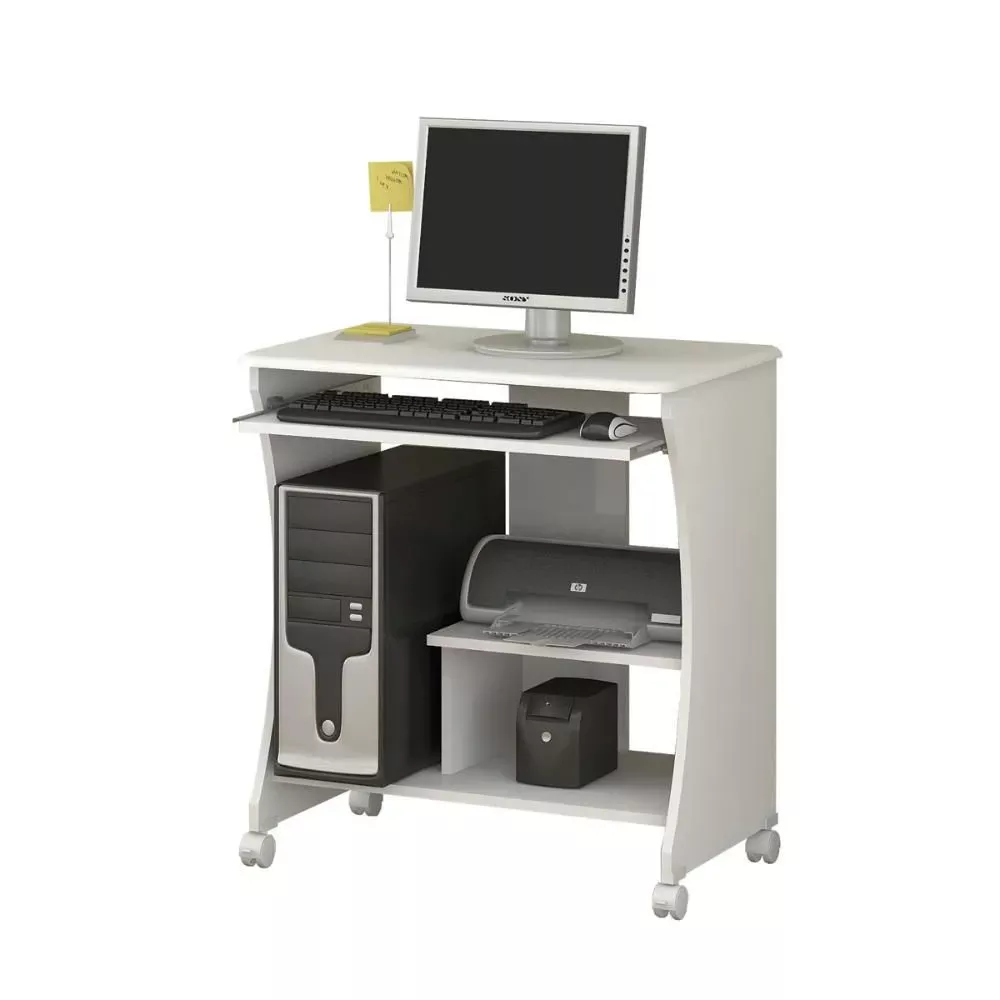 Mesa Para Computador Mc-153 Branco Ditlia