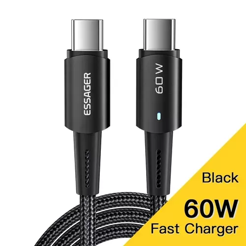 Cabo Essager Usb-c 60w - 1m
