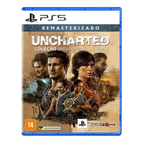 Game Uncharted: Coleo Legado Dos Ladres - Ps5