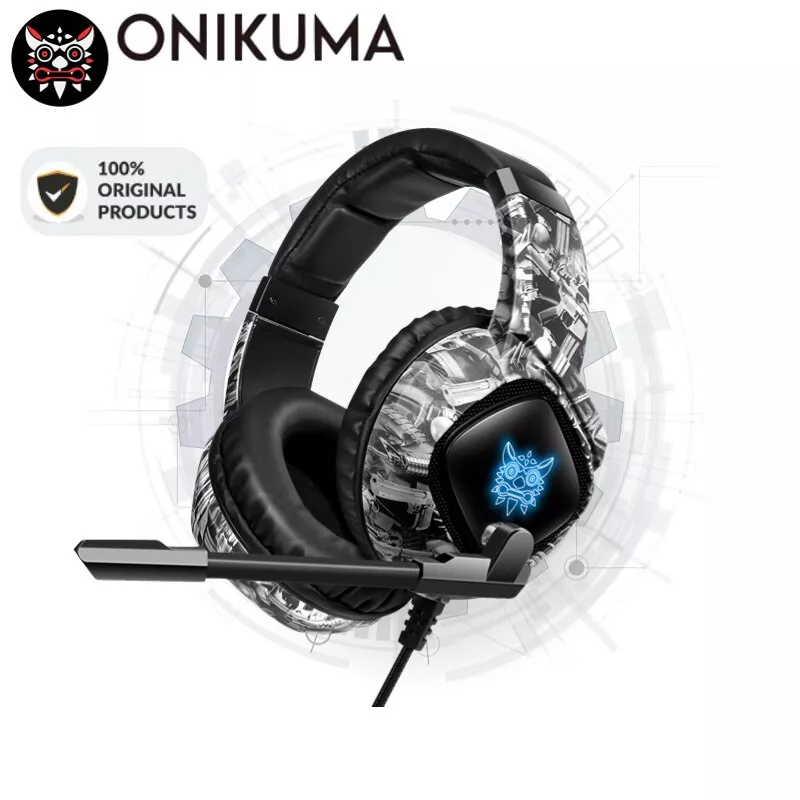 Headset Headphones Onikuma K19 Gaming Wired Rudo Cancelando