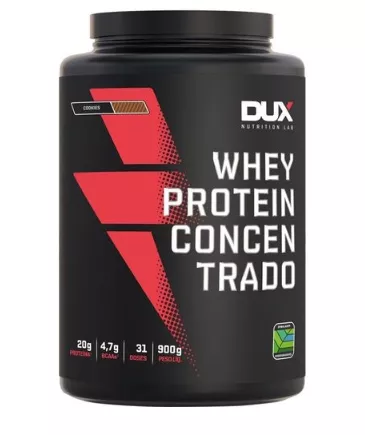 Whey Protein Concentrado Sabor Cookies Dux - 900g