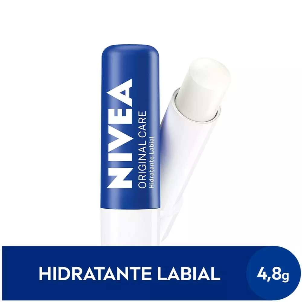 Leve 4 Pague 2 | Nivea Hidratante Labial Original Care 4,8g