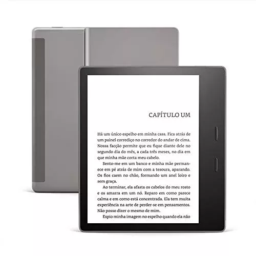 Kindle Oasis 8gb - Com Tela De 7 E Botes Para Troca De Pginas - Cor Grafite