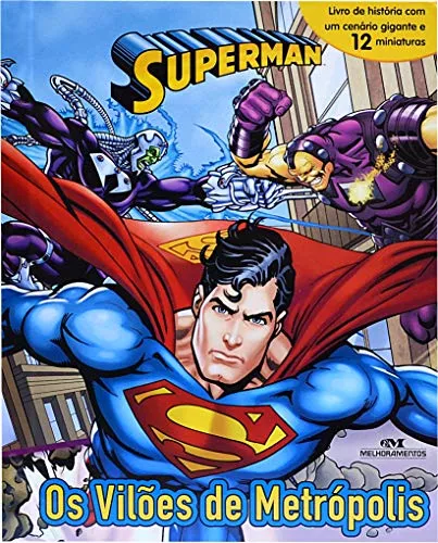 Superman - Os Viles De Metrpolis (12 Miniaturas)