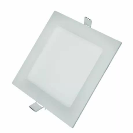 Painel Led De Embutir Quadrado 18w 6500k Luz Branca 22,8cm Branco Backlight - Glight