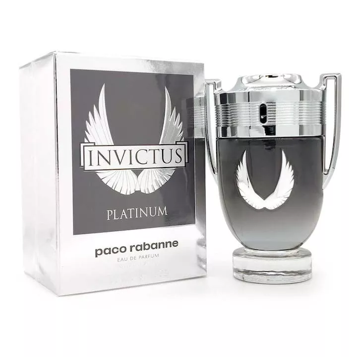 Perfume Masculino Invictus Platinum Paco Rabanne Eau De Parfum - 100ml