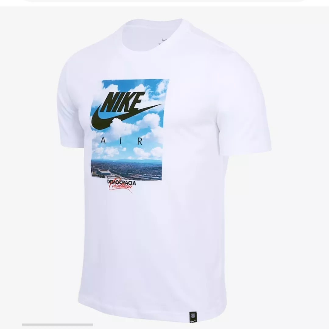 Camiseta Nike Corinthians Photo Masculina