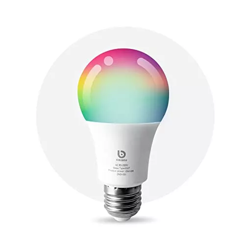 Lampada Led Inteligente, Smart Wifi, Color Rgb, Bivolt, Luz Branca Quente E Fria, 15w, 1400 Lmens