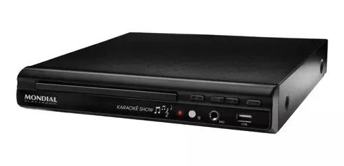 Dvd Player D-20 Com Karaok Mp3 Usb Il Mondial Bivolt