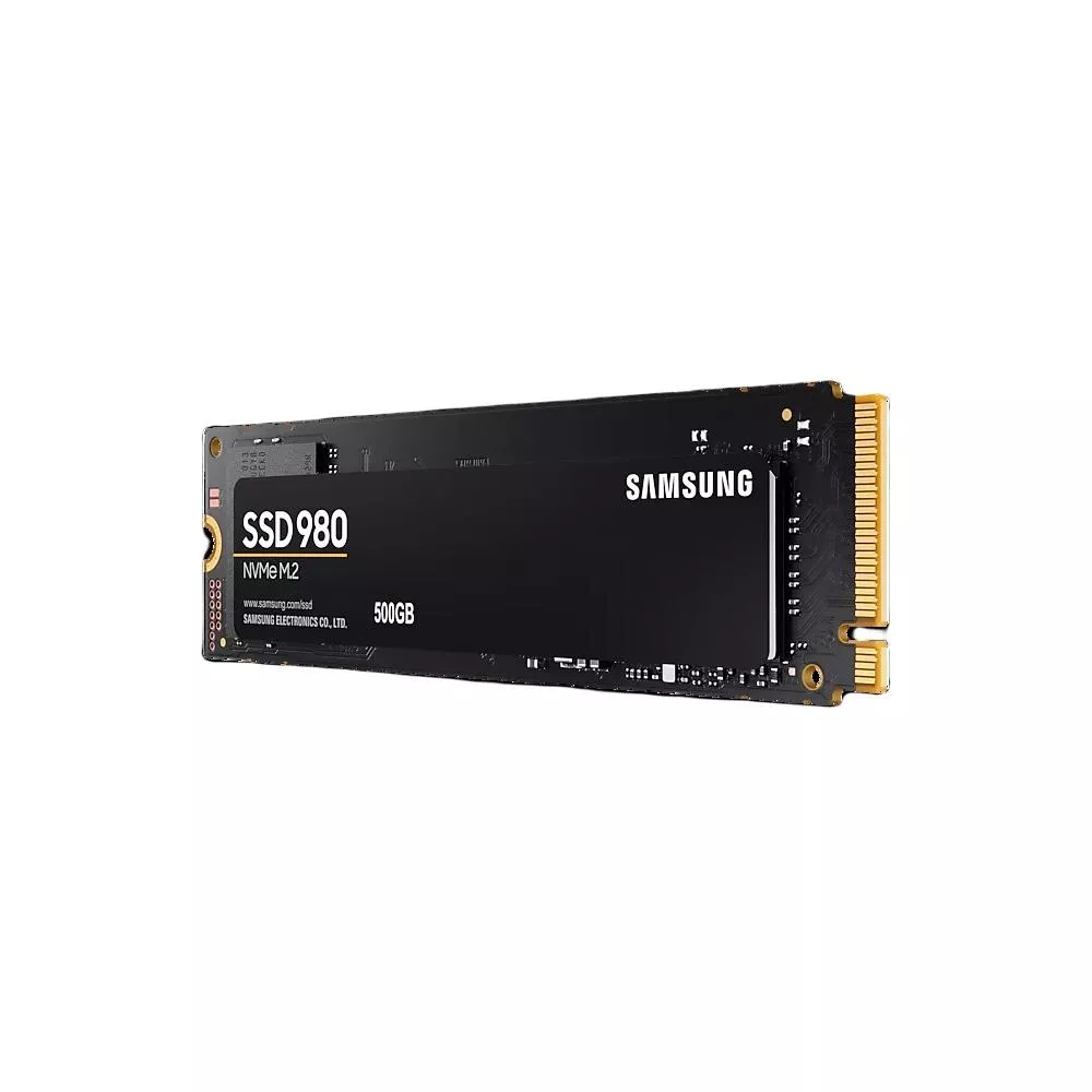 Ssd Samsung 500gb, M.2, Nvme 980, Leitura 3100mb/s E Gravao 2600mb/s - Mz-v8v500bw