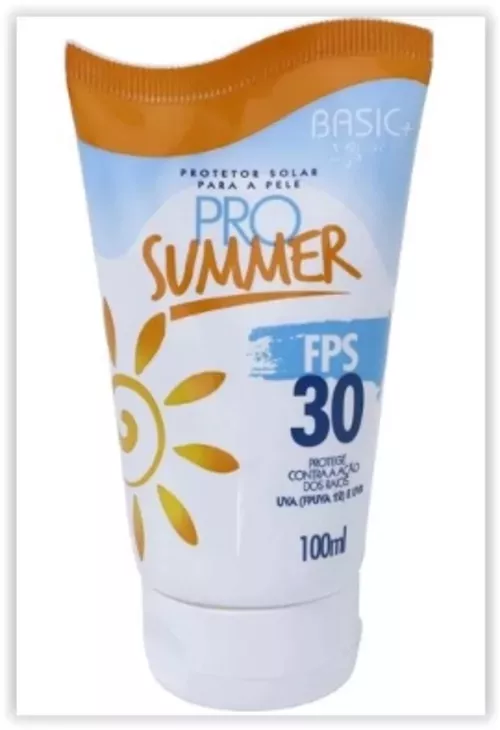 Protetor Solar Pro Summer Fps 30 Basic Care - 100ml