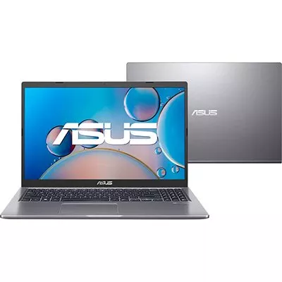 Notebook Asus X515, Celeron Dual Core, 4 Gb, 128 Gb, Windows 11 Home, Grey, X515ma-br933ws