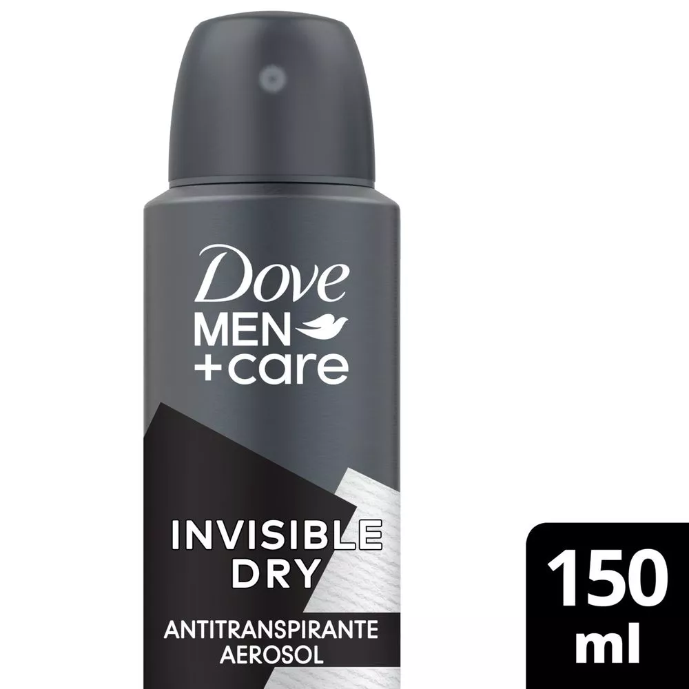 [leve 3] Desodorante Aerosol Dove Men+care Invisible Dry 150ml