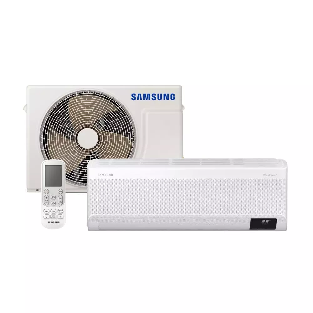 Ar Condicionado Samsung Windfree Connect 12000 Btus Inverter Frio 220v Ar12cvfamwknaz