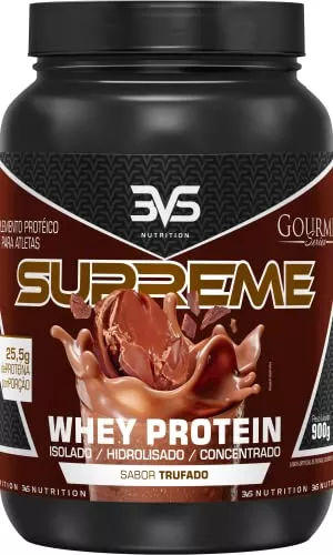 Whey Supreme 3w 900g - 3vs Nutrition - Sabor Trufado