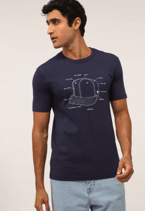 Camiseta New Era All Building Azul-marinho
