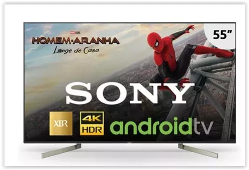 Smart Tv 4k Sony Led 55? Com X-motion Clarity, 4k X-reality Pro, Upscalling E Wi-fi - Xbr-55x905f