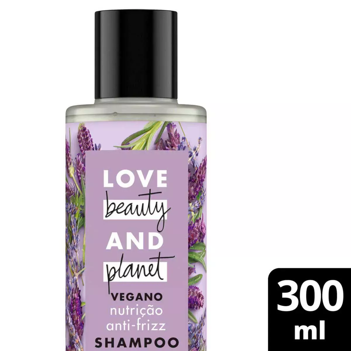 Shampoo Love Beauty And Planet Smooth And Serene leo De Argan E Lavanda Com 300ml