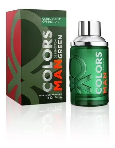 Perfume Masculino Benetton Colors Man Green 60ml