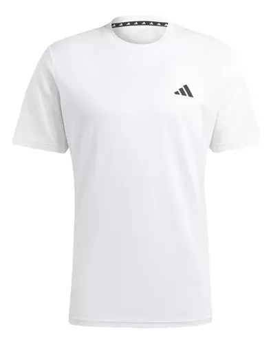 Camiseta Treino Manga Curta Logo Adidas