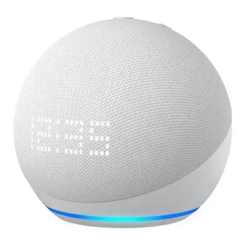 Echo Dot 5 Gerao Relgio E Alexa Smart Speaker Branca
