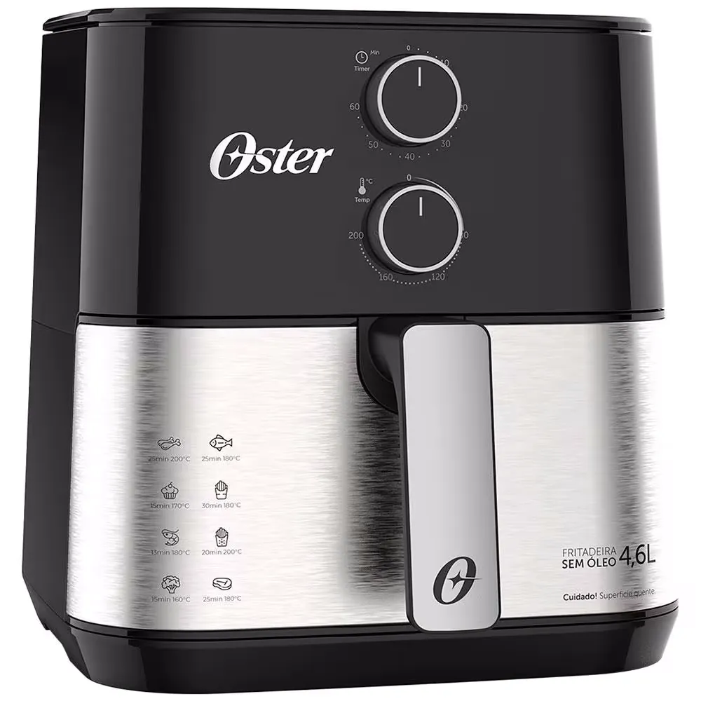 Fritadeira Eltrica Oster Ofrt520 Compact 4,6l - Inox