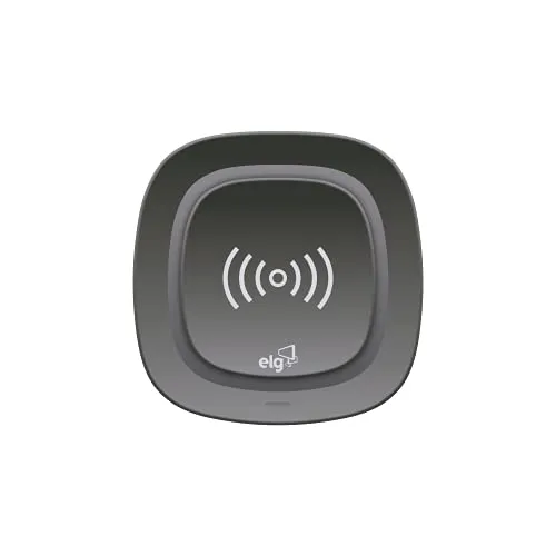 Carregador Wireless De Mesa Para Celular - Tecnologia Qi - Preto - Wq1bk - Elg