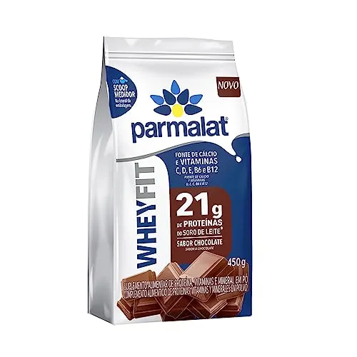 Parmalat Whey Protein Em P Chocolate Whey Fit 450g