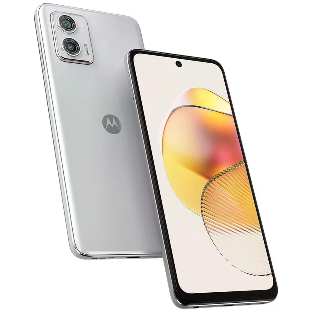 Smartphone Motorola Moto G73 5g 128gb 8gb Ram Tela 6.5&quot; Cmera Dupla Selfie De 16mp - Branco